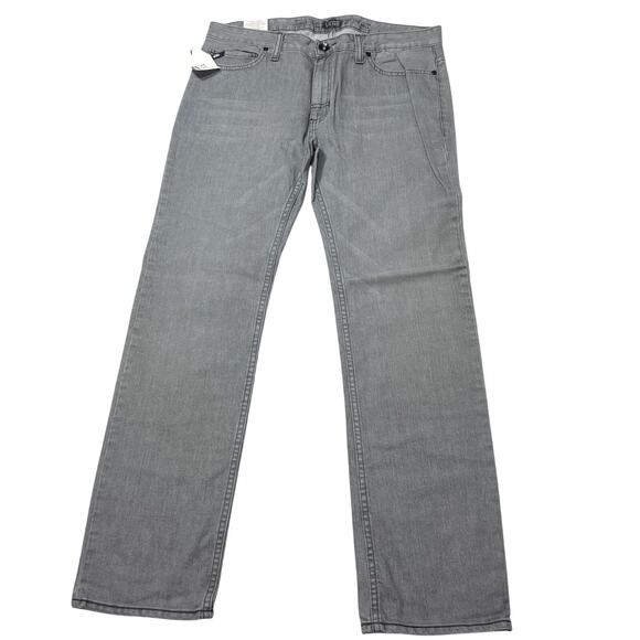 Vans Off the Wall Slimbo Denim Jeans Women 32x32 Gray Slim Fit Low Rise New - Picture 1 of 10